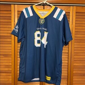 Blue and Yellow Samuel Adams Jersey